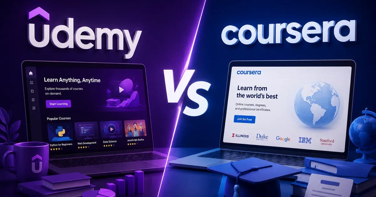 Udemy или Coursera: что выбрать в 2026 году